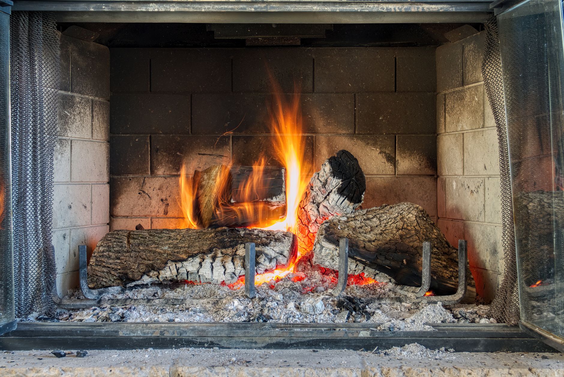 Fireplace cleaning 4